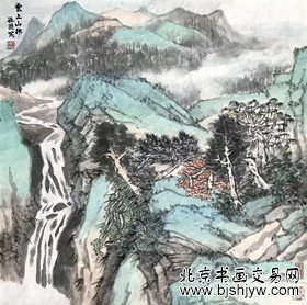 程振國  山水